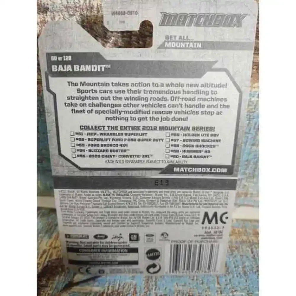 Matchbox MBX Mountain BaJa‎ Bandit